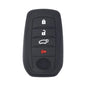 Toyota Corolla Cross Tundra Land Cruiser Smart Key Silicone Cover 4 Button