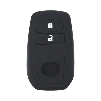 Toyota Land Cruiser Hilux Fortuner Smart Key Silicone Cover Case 2 Button