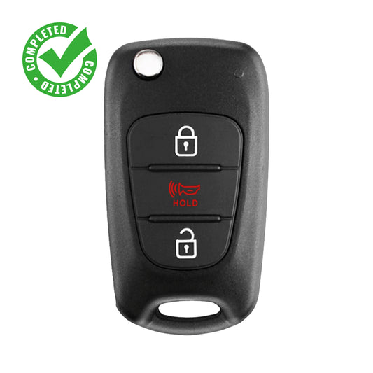 2010 - 2011 Kia Soul Flip Key Fob – 3-Button Remote – FCC# NY0SEKSAM11ATX (AM11MY) – 315 MHz