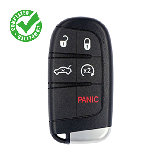 2011 - 2018 Dodge Smart Key Fob – 5-Button Remote – FCC# M3N-40821302 – 434 MHz