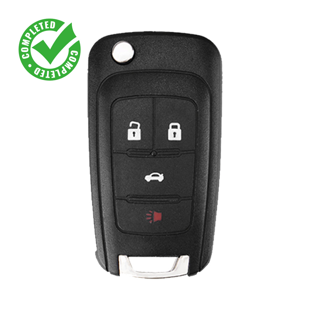 2010-2021 Chevrolet Flip Key Fob – 4 Buttons – FCC# OHT01060512 – 315 MHz