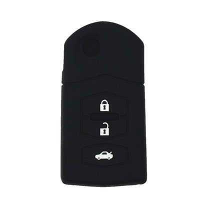 Mazda 3 / 6 / CX-7 Flip Key Silicone Cover Case 3 Button