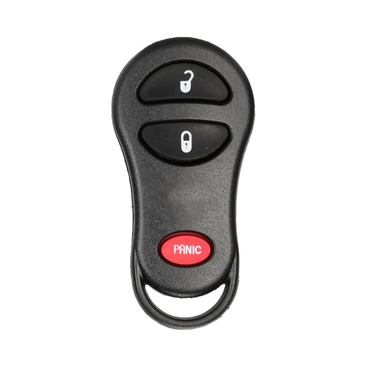 1999-2008 Chrysler Dodge Plymouth Jeep 3-Button Keyless Entry Remote SHELL