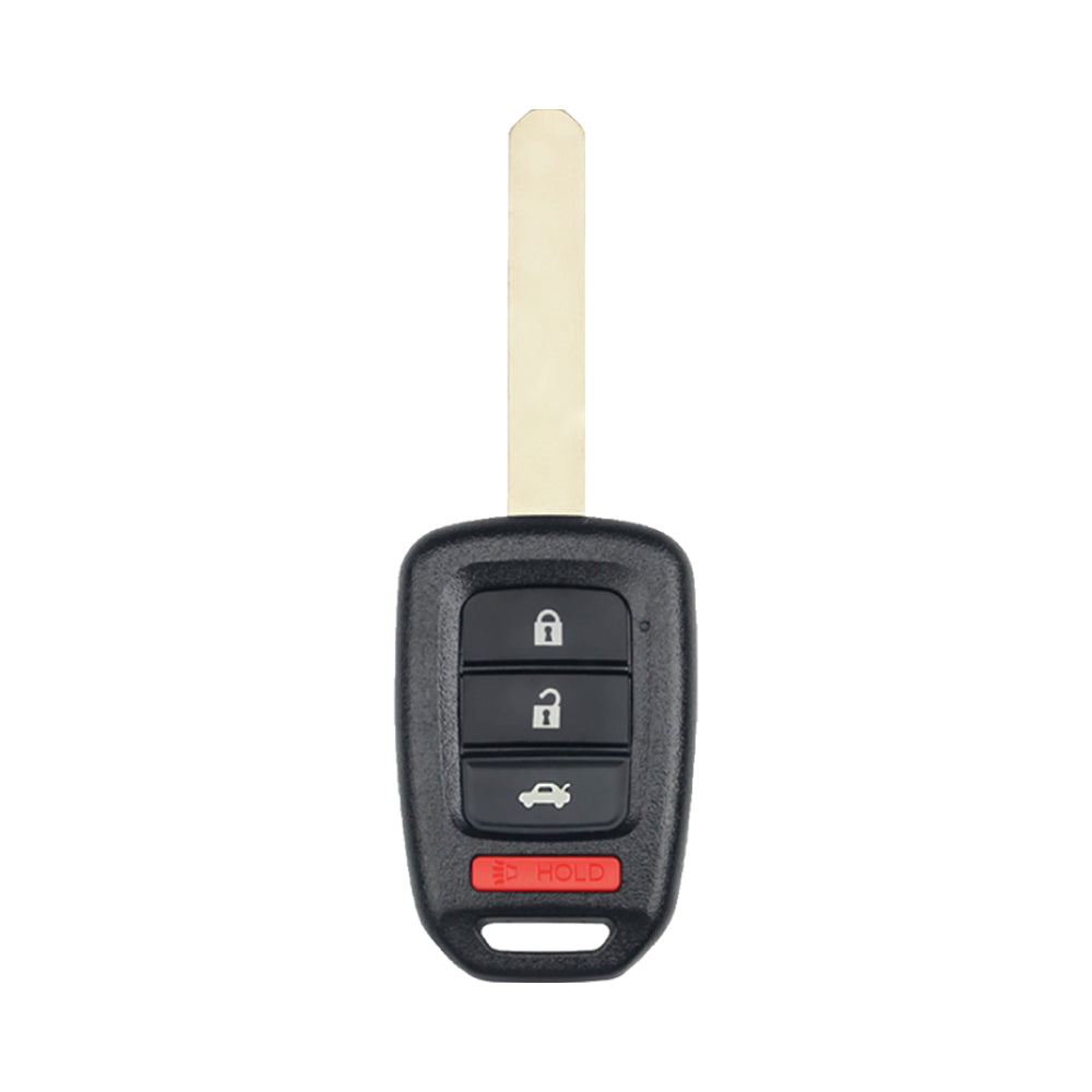 2013-2017 Honda CR-V Crosstour 4-Button Remote Head Key SHELL