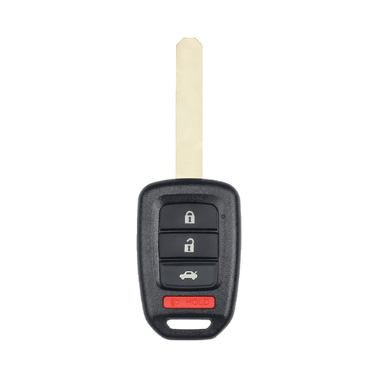 2013-2017 Honda CR-V Crosstour 4-Button Remote Head Key SHELL