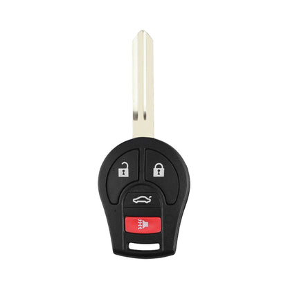 2003-2019 Nissan 4-Button Remote Head Key SHELL