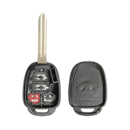 2012–2014 Toyota Camry Corolla 4-Button Remote Head Key SHELL