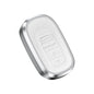 Premium Aluminum Alloy Leather Case For Honda Smart Key 3 Button