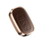 Premium Aluminum Alloy Leather Case For Honda Smart Key 3 Button