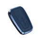 Premium Aluminum Alloy Leather Case For Toyota Smart Key 3 Button