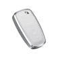 Premium Aluminum Alloy Leather Case For Ford Smart Key 3 Button