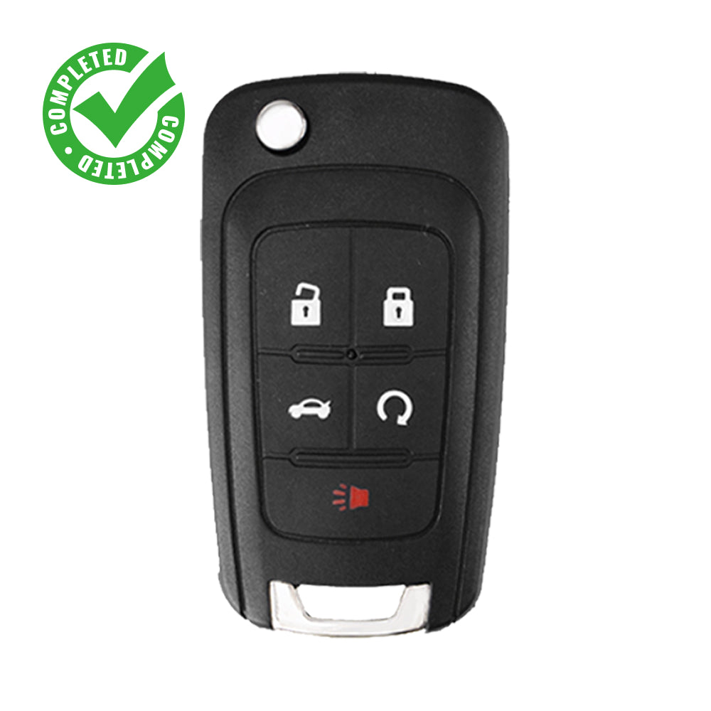 2010-2021 Chevrolet Flip Key Fob – 5 Buttons – FCC# OHT01060512 / 5912545 – 315 MHz