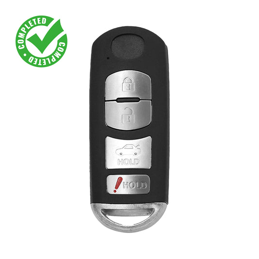 2016 - 2019 Mazda Smart Key 4B Fob with Hatch – FCC# WAZSKE13D02 – 315 MHz