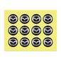 14MM Crystal Round Shape Car Brands Stickers (12 Pieces) for KEYDIY XHORSE Remote Car Key