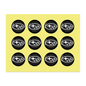 14MM Crystal Round Shape Car Brands Stickers (12 Pieces) for KEYDIY XHORSE Remote Car Key