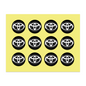 14MM Crystal Round Shape Car Brands Stickers (12 Pieces) for KEYDIY XHORSE Remote Car Key