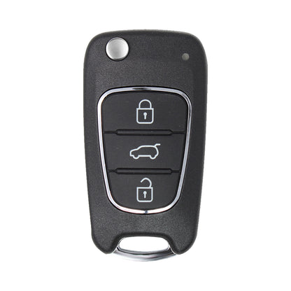 Xhorse XNHY02EN Wireless Flip Remote Key | 3 Buttons | KIA Hyundai Type | XN Series