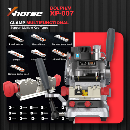 Xhorse DOLPHIN XP-007 Manual Key Cutting Machine