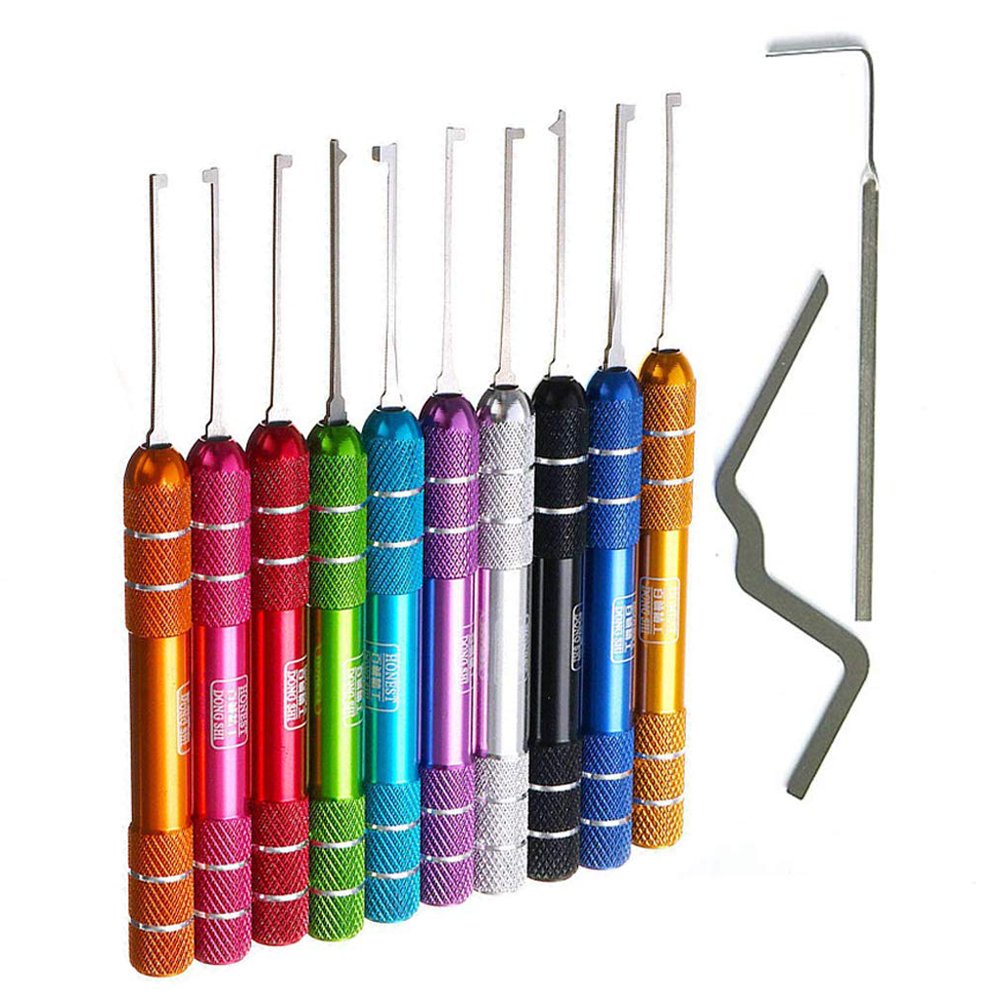 HONEST 10-Piece Dimple Lock Pick Set